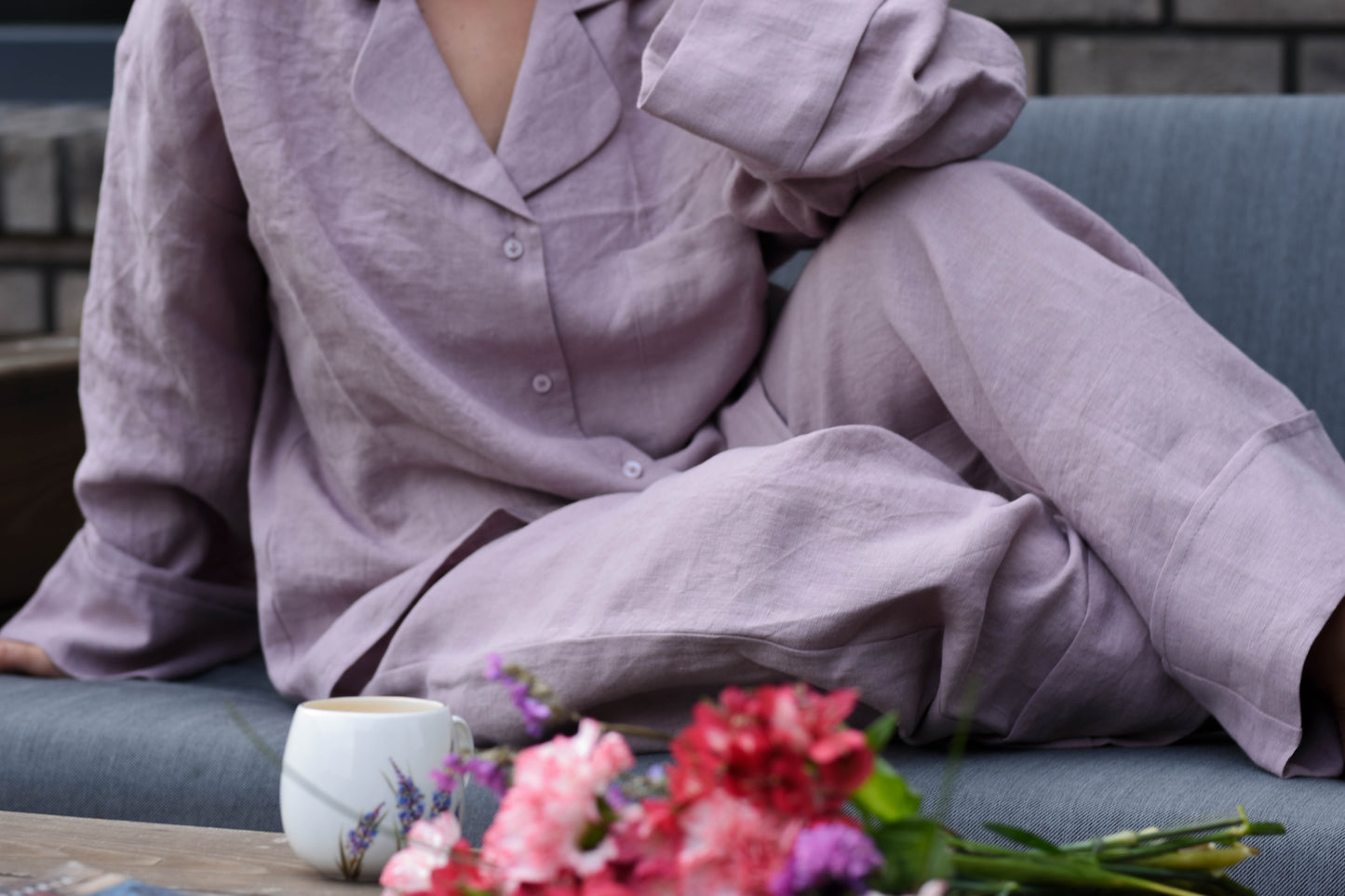 Linen Pants – Ash Rose - LinumLenis