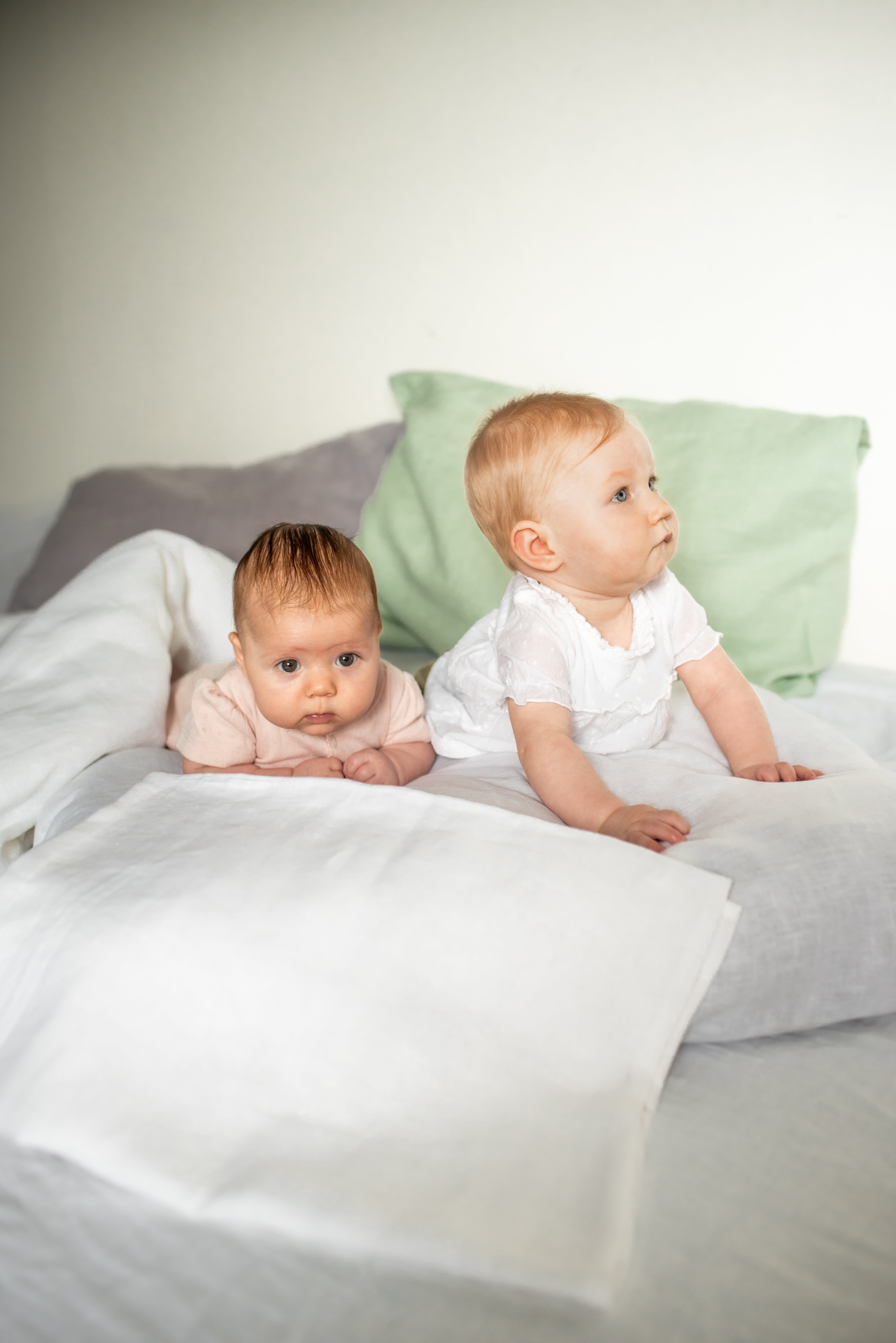 Baby Linen Bedding 3-Piece Set Matcha