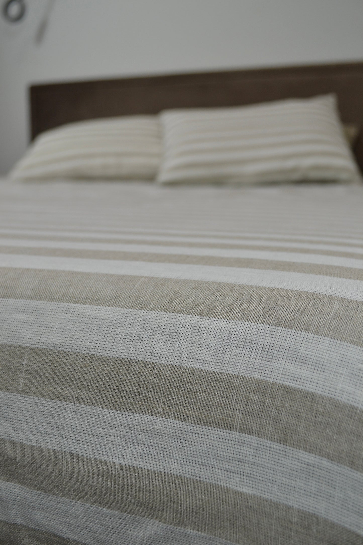 Organic Linen Striped Bedding