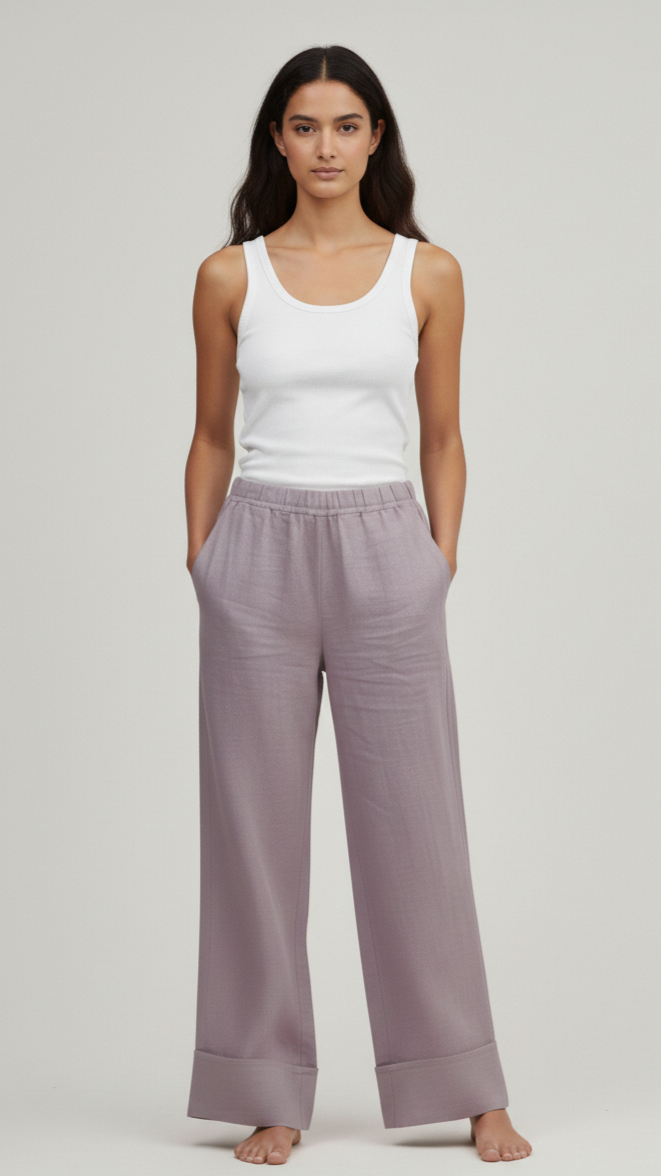 Linen Pants – Ash Rose - LinumLenis
