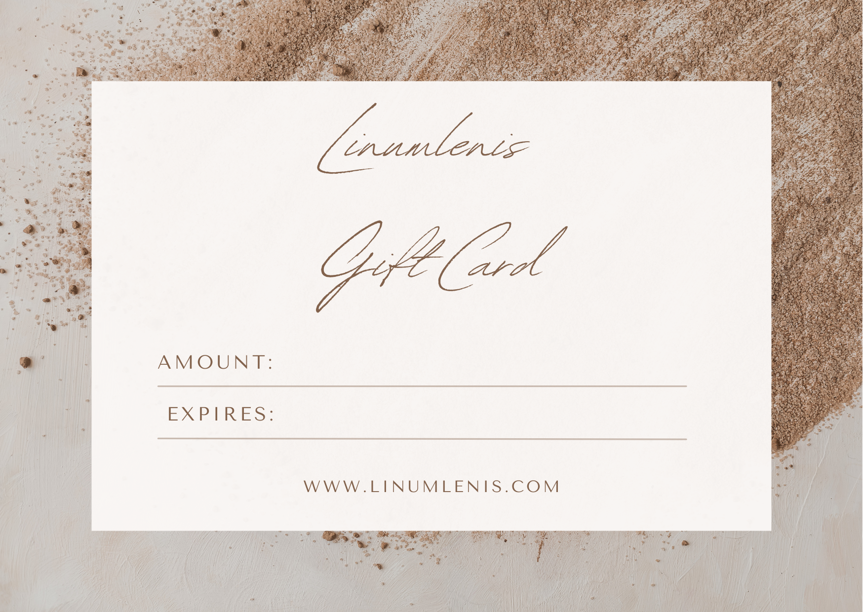 LinumLenis Giftcards - LinumLenis