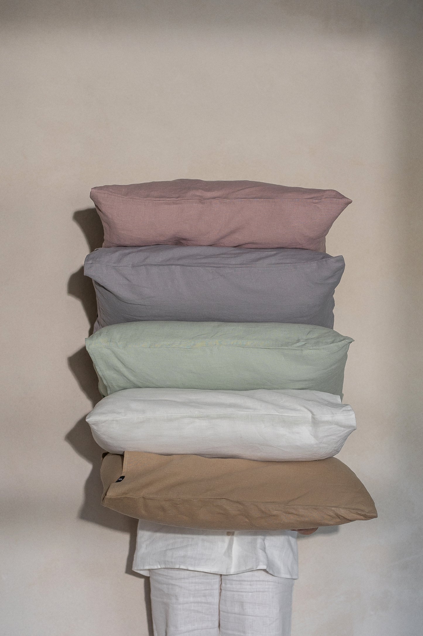 Linen Bedding Set – Pure White