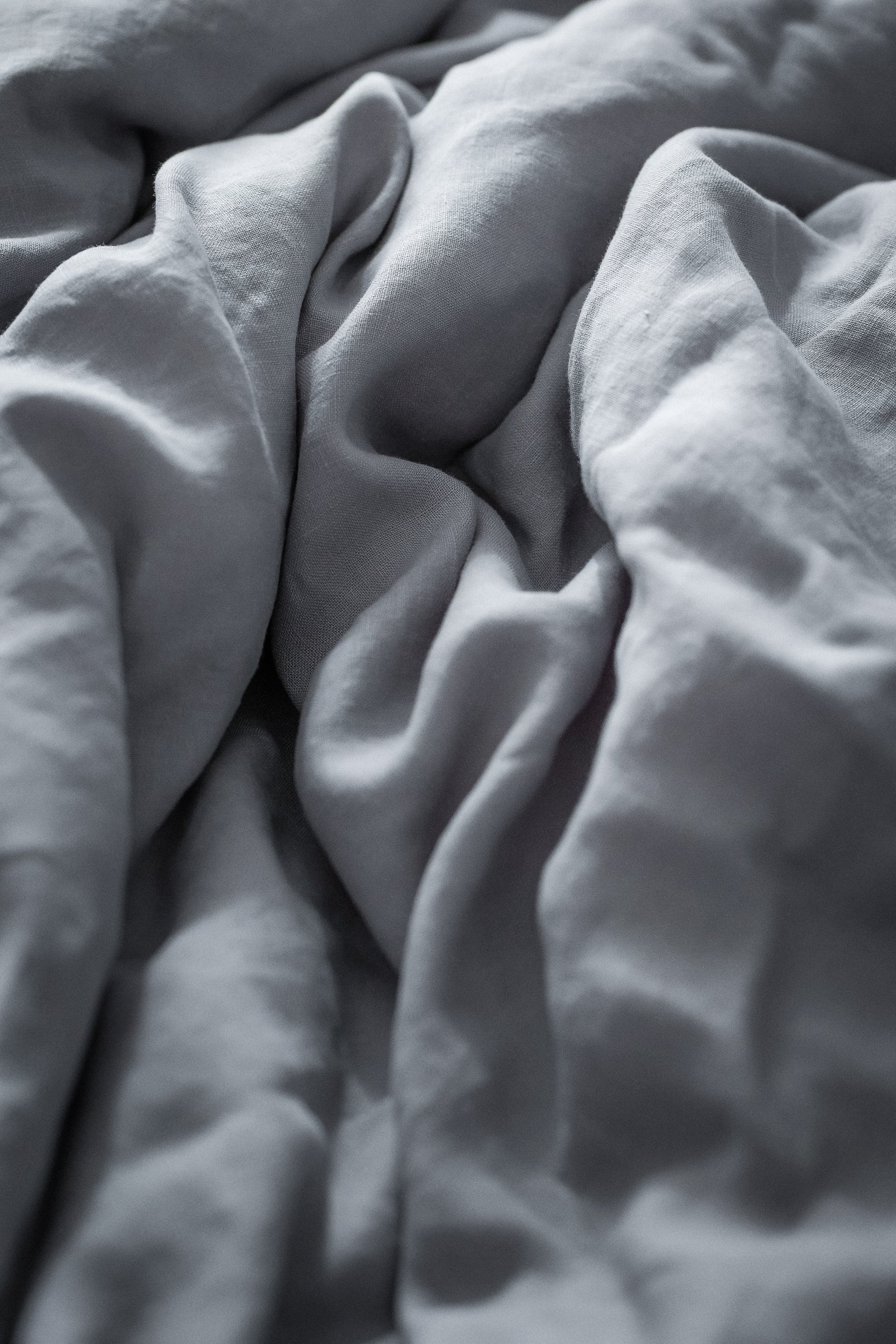 Linen Bedding Set – Dusk Grey - LinumLenis
