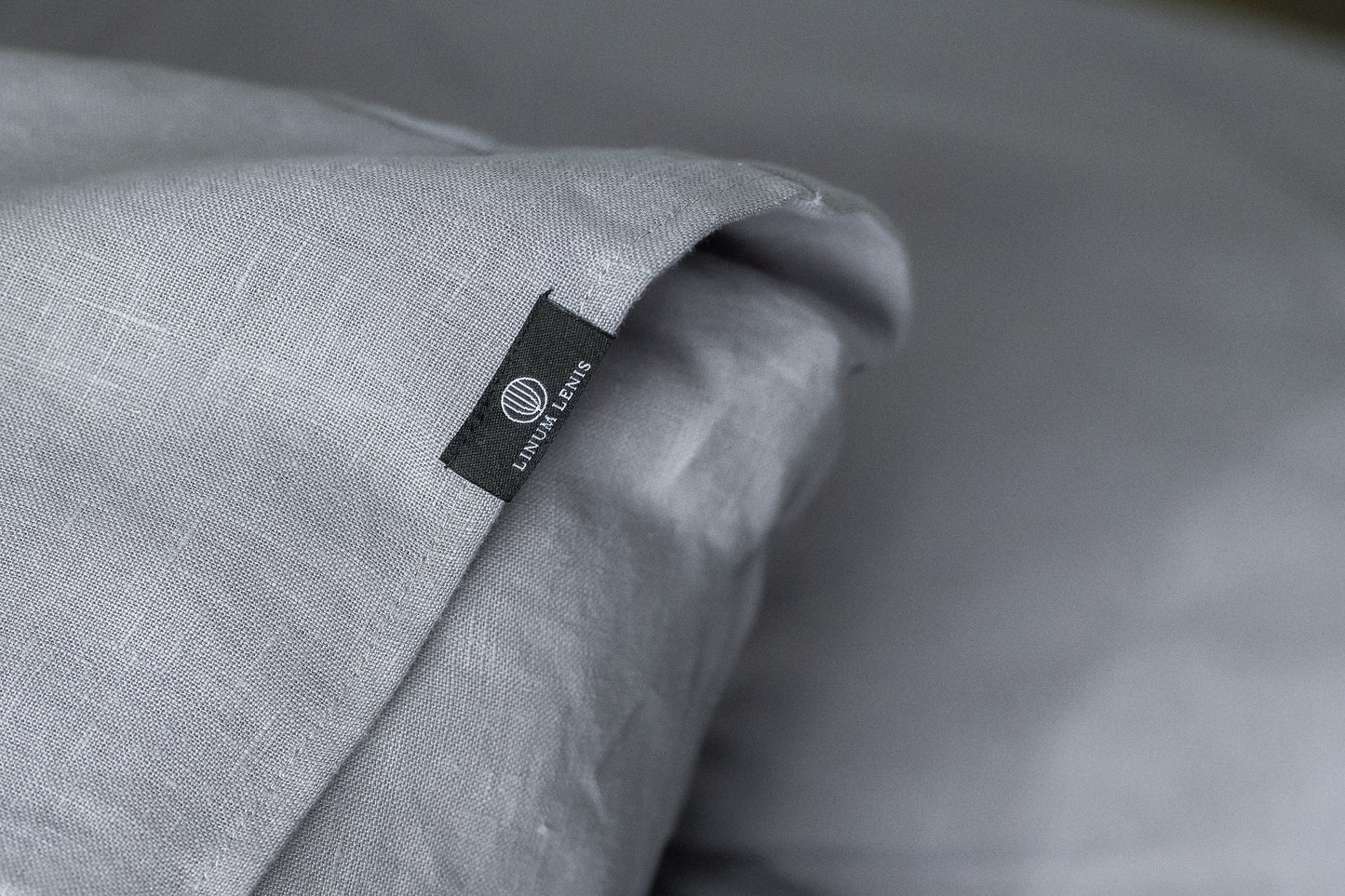 Linen Bedding Set – Dusk Grey