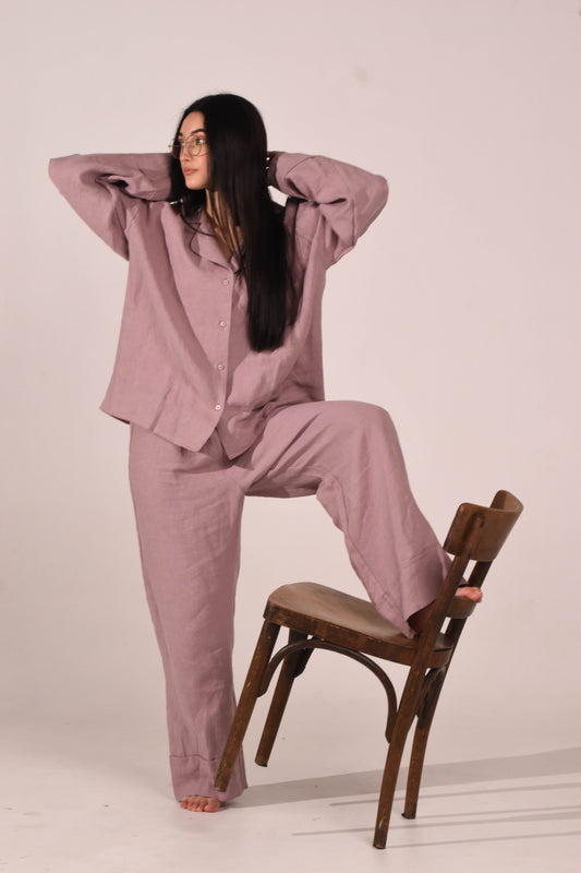 Linen Pants – Ash Rose - LinumLenis
