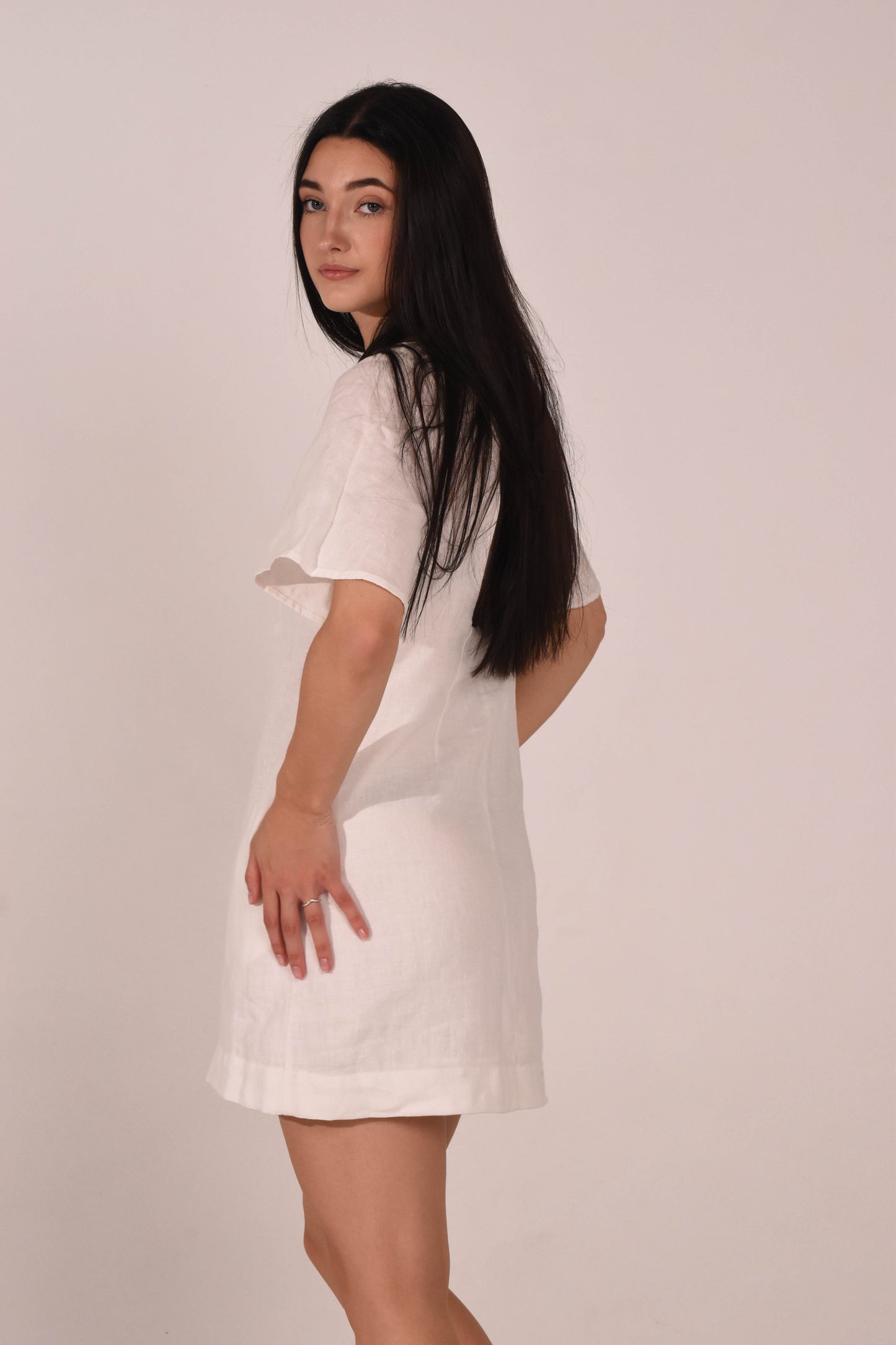 White dress