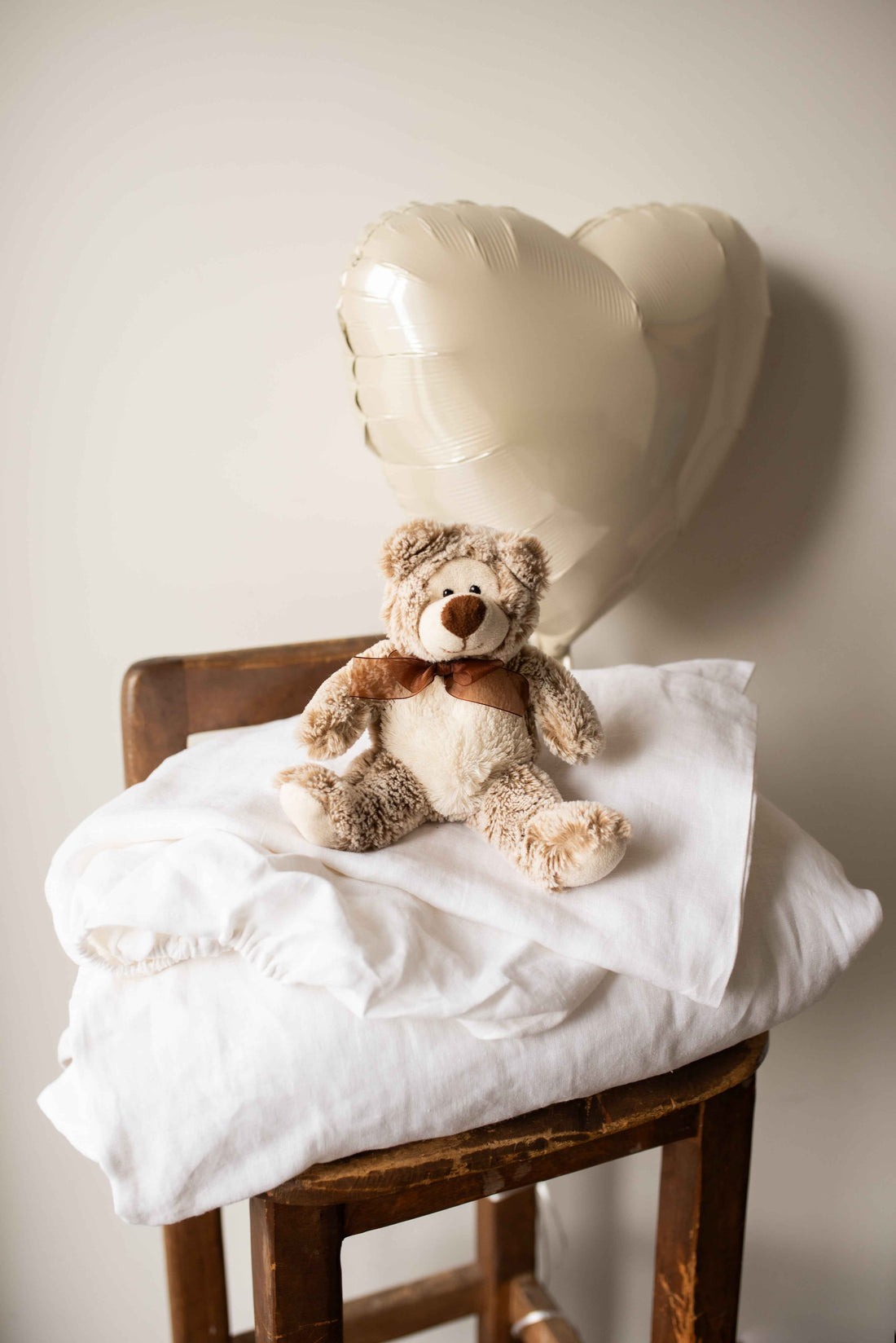 Baby Linen Bedding 2-Piece Set Light Blue