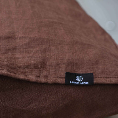 Linen Bedding Set Brown - LinumLenis