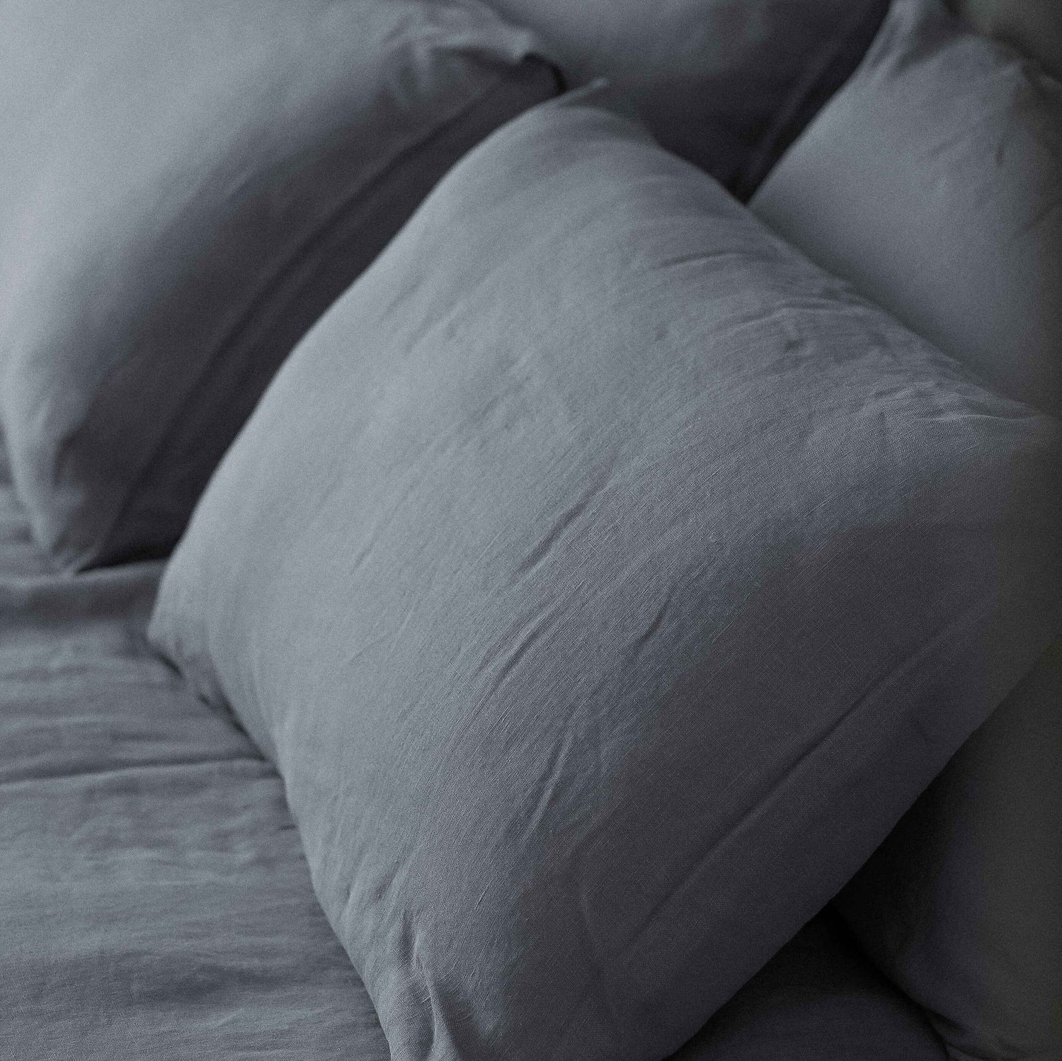 Linen Bedding Set – Dusk Grey - LinumLenis