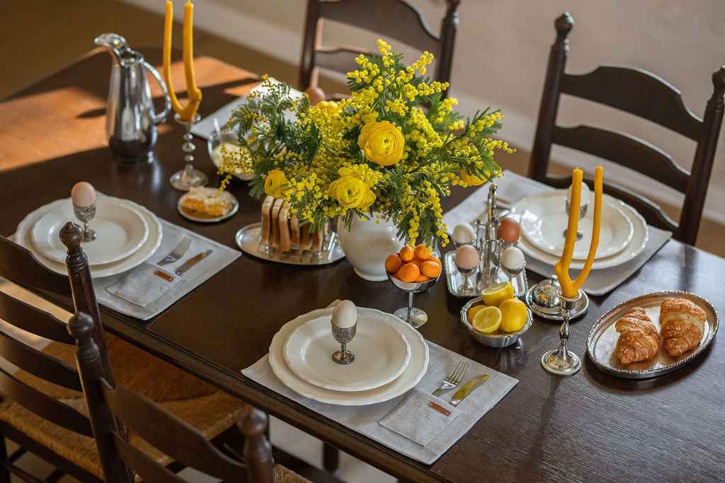 Handmade Table Placemat 6pcs - LinumLenis
