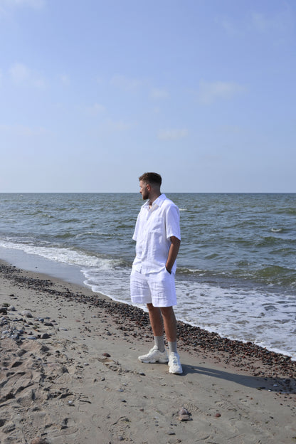 Men's Short Sleeved Shirt and Shorts set