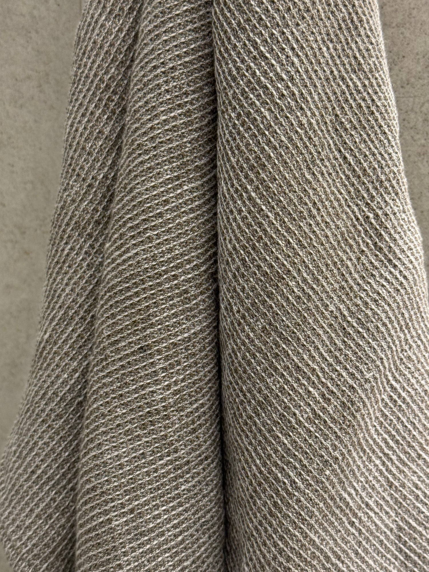 Linen Towel with Recycled Denim
