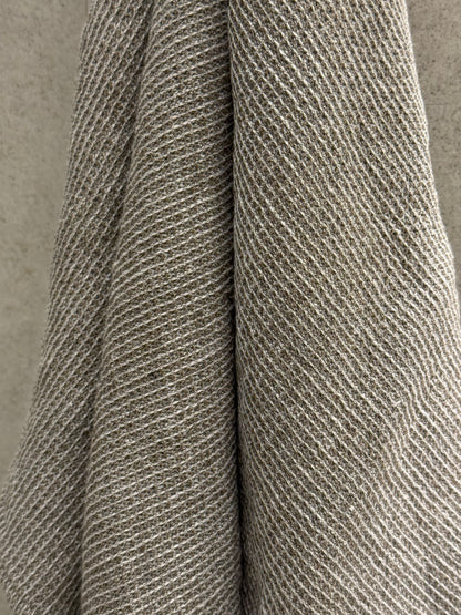 Linen Towel with Recycled Denim