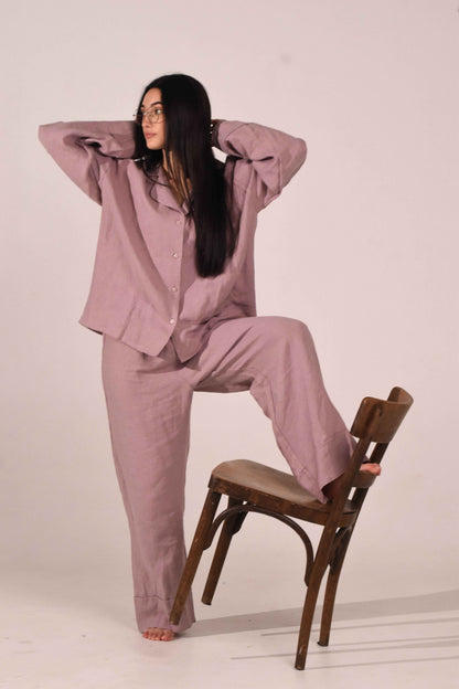 Linen Pants – Ash Rose - LinumLenis