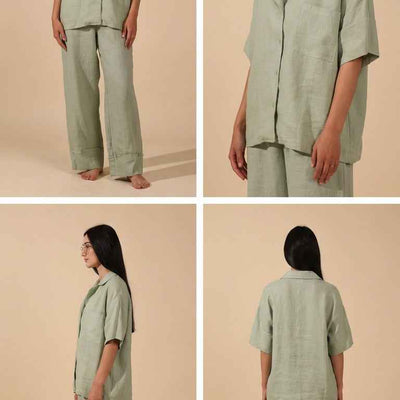 Linen Pants – Matcha