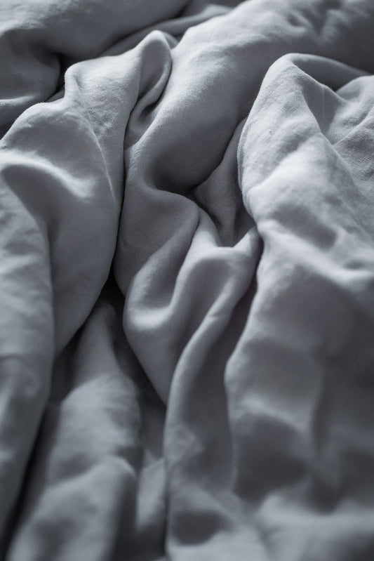 Linen Bedding Set – Dusk Grey - LinumLenis