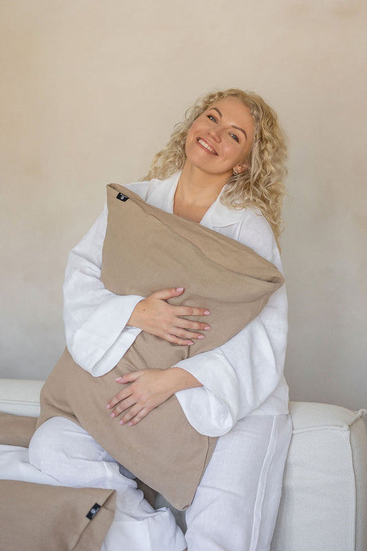 Long Sleeve Linen Shirt – Pure White - LinumLenis