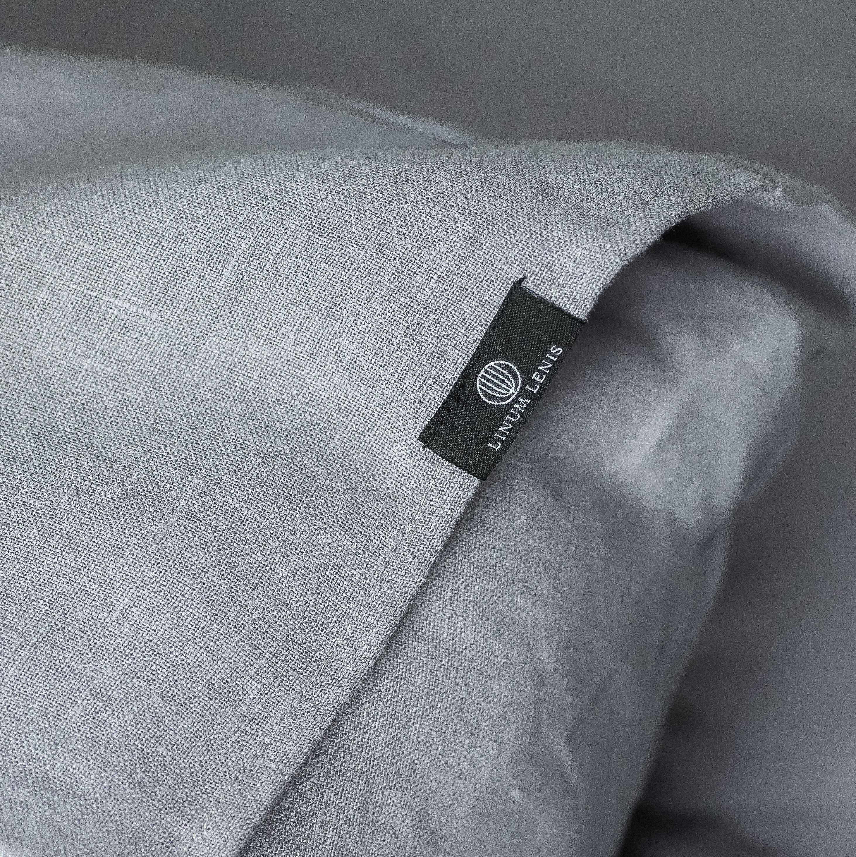 Linen Bedding Set – Dusk Grey - LinumLenis