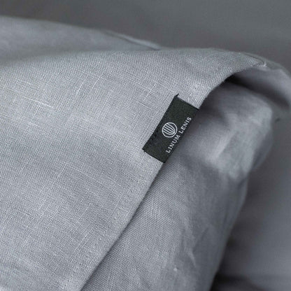 Linen Bedding Set – Dusk Grey - LinumLenis