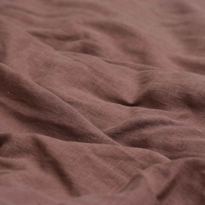 Linen Bedding Set Brown - LinumLenis